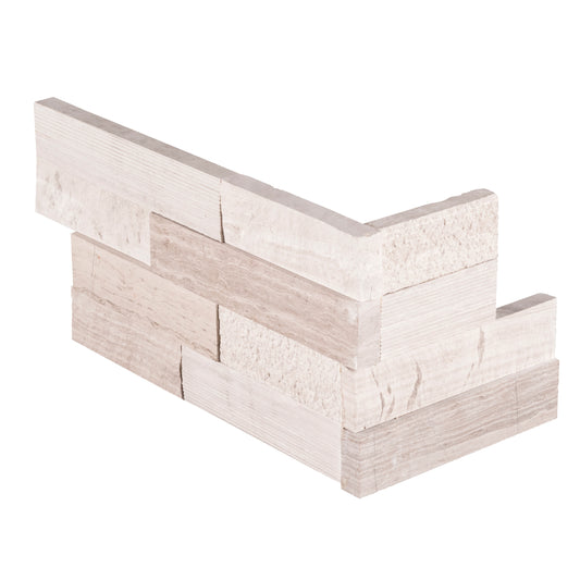 WHITE OAK MULTI SPLITFACE CORNER