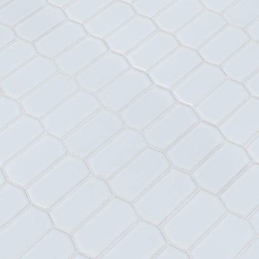 WHITE GLOSSY PICKET 8MM