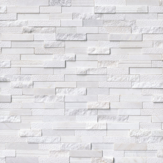 ARCTIC WHITE MULTI FINISH 6X24 PANEL