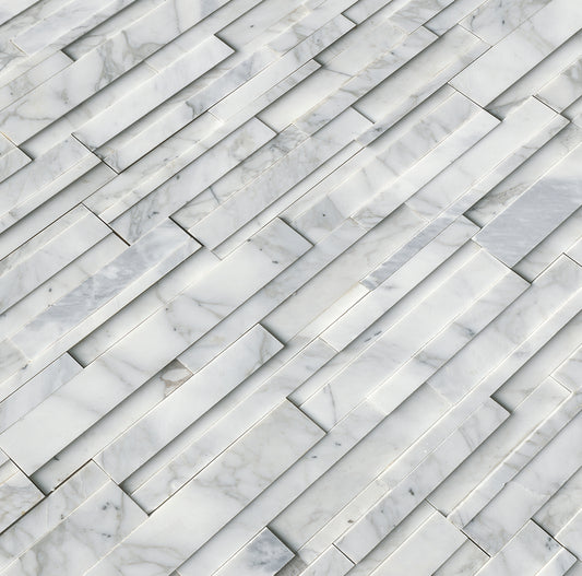 CALACATTA CRESSA 3D 6x24 PANEL
