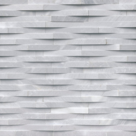 COSMIC GRAY 3D WAVE 6X24 PANEL