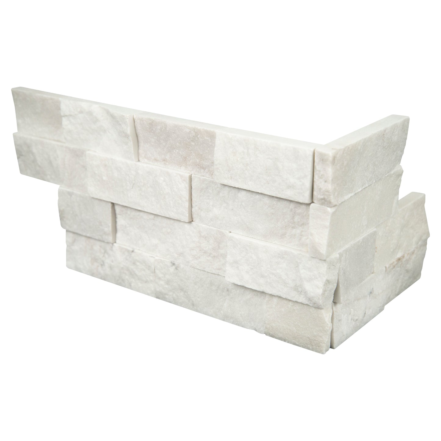 COSMIC WHITE SPLIT FACE CORNER
