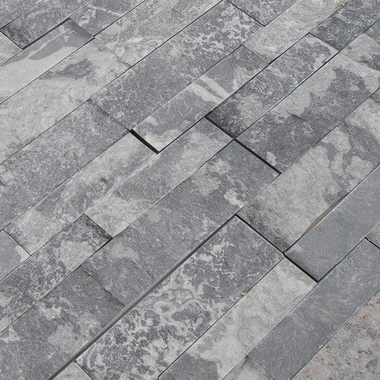 GLACIAL GREY MARBLE 6x24 PANEL