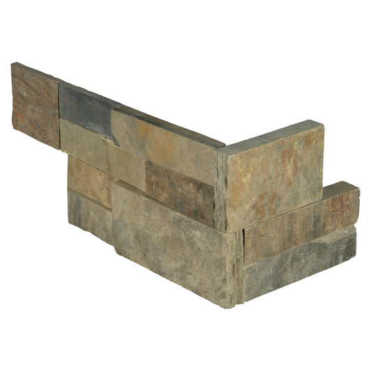 RUSTIC GOLD LEDGER CORNER