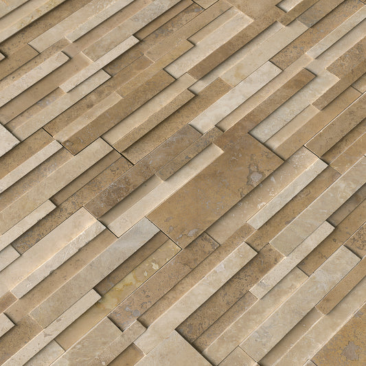 CASA BLEND 3D HONED 6x24 PANEL