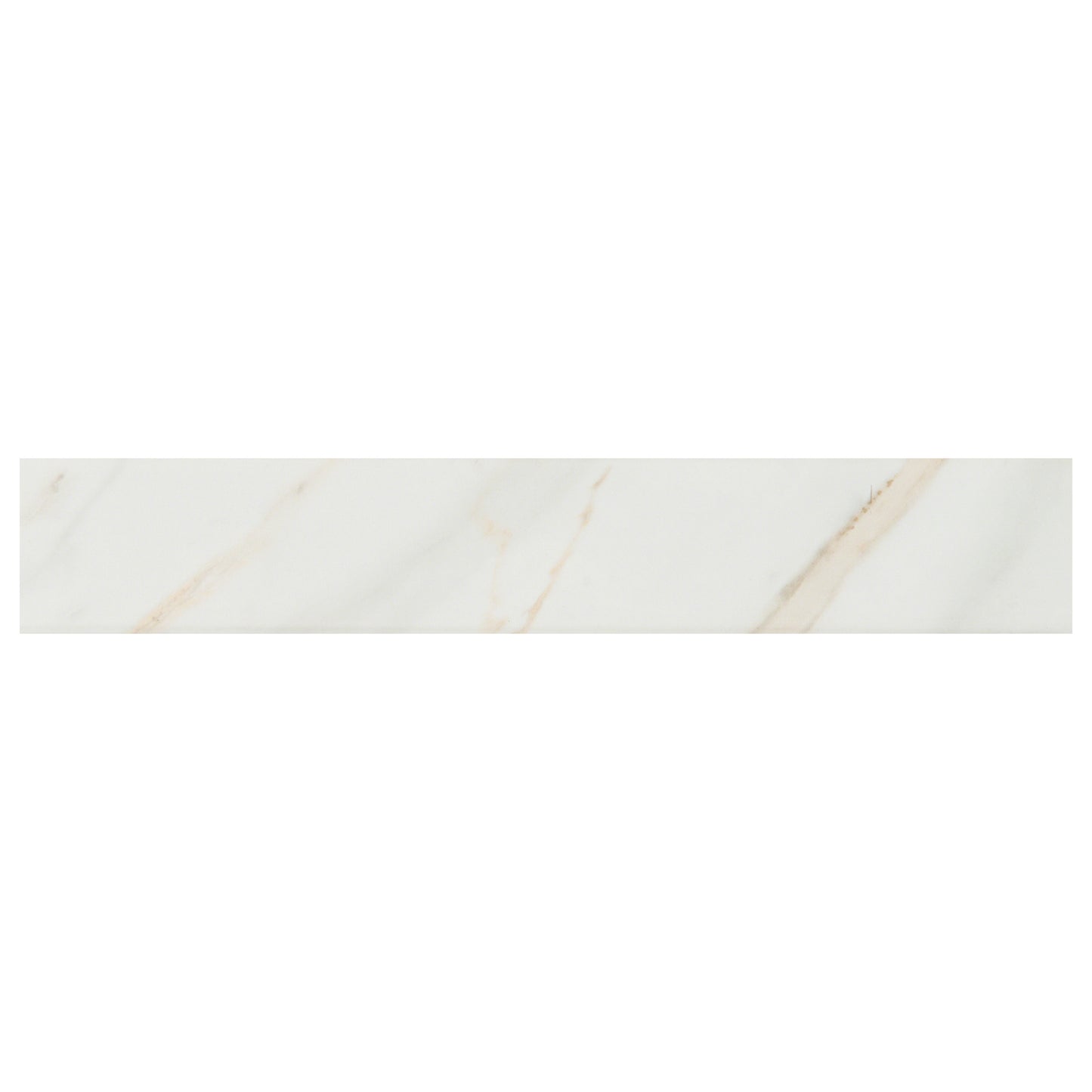 PIETRA CALACATTA 3X18 BULLNOSE MATTE