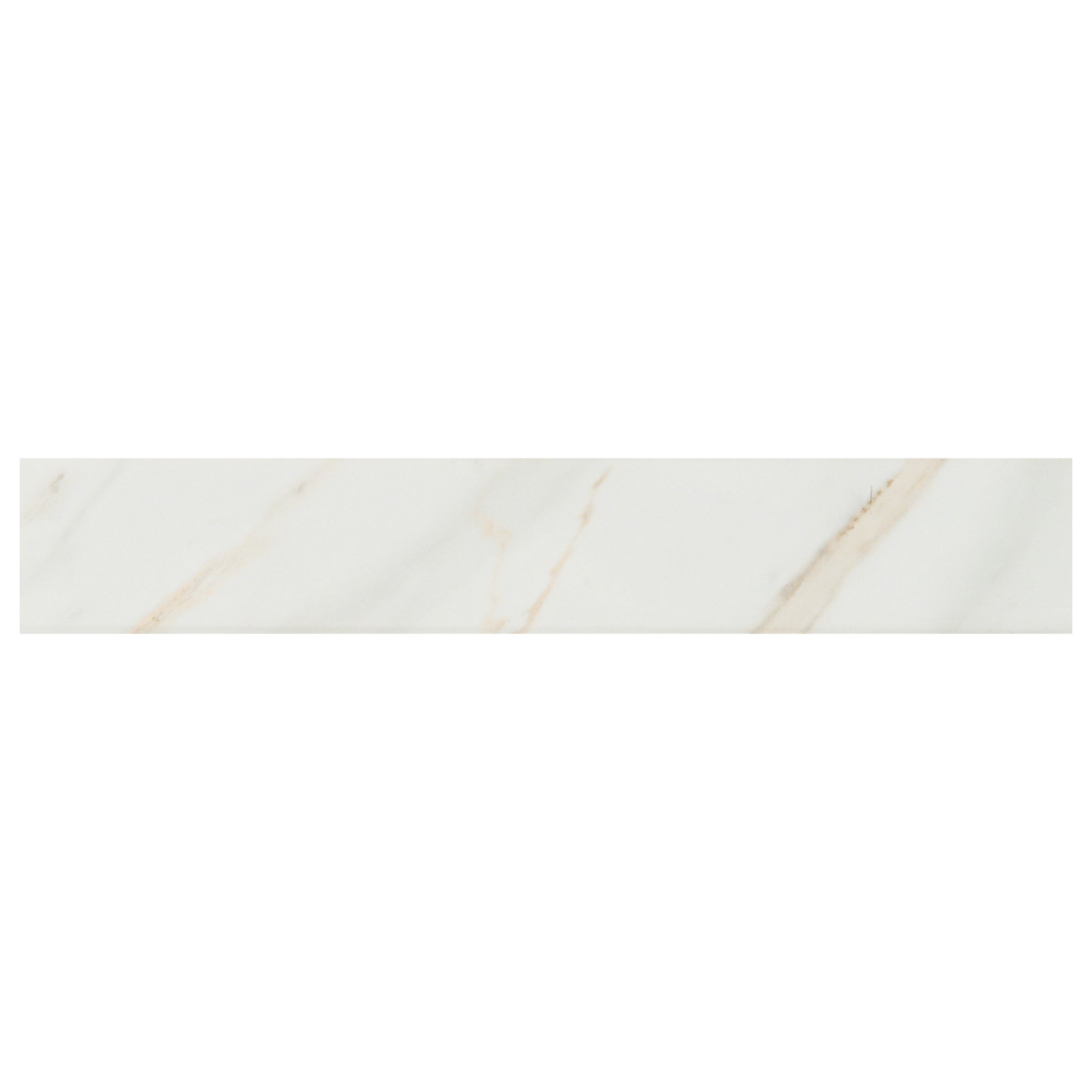 PIETRA CALACATTA 3X18 BULLNOSE MATTE