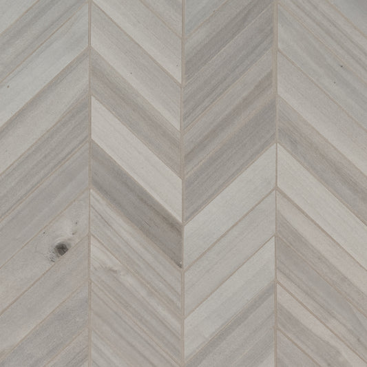 HAVENWOOD PLATINUM CHEVRON 12X15 MOSAIC