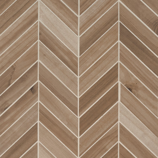 HAVENWOOD SADDLE CHEVRON 12X15 MOSAIC