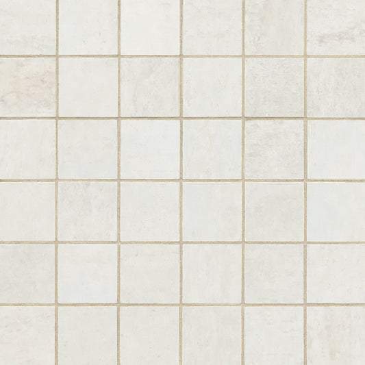OXIDE BLANC 2X2 MOSAIC MATTE