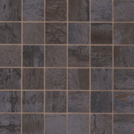 OXIDE IRON 2X2 MOSAIC MATTE