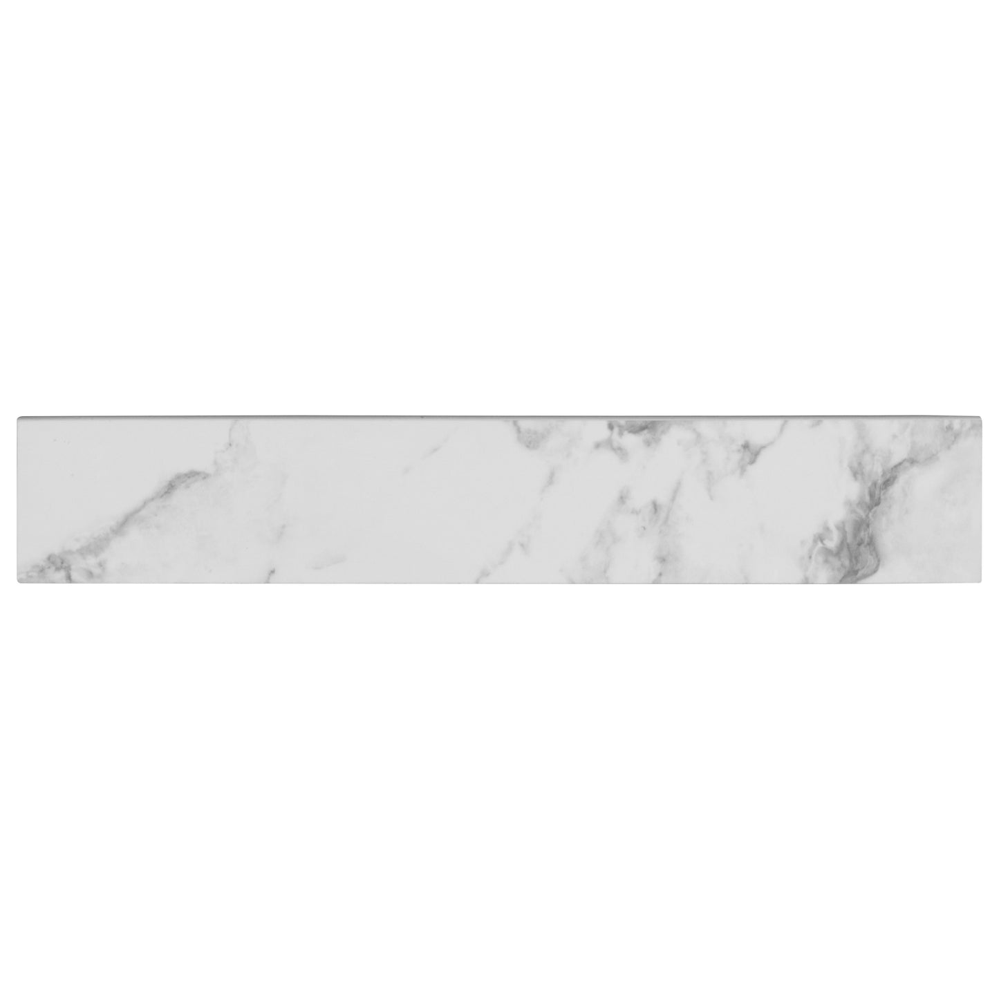 STATUARIO 3X18 BULLNOSE MATTE