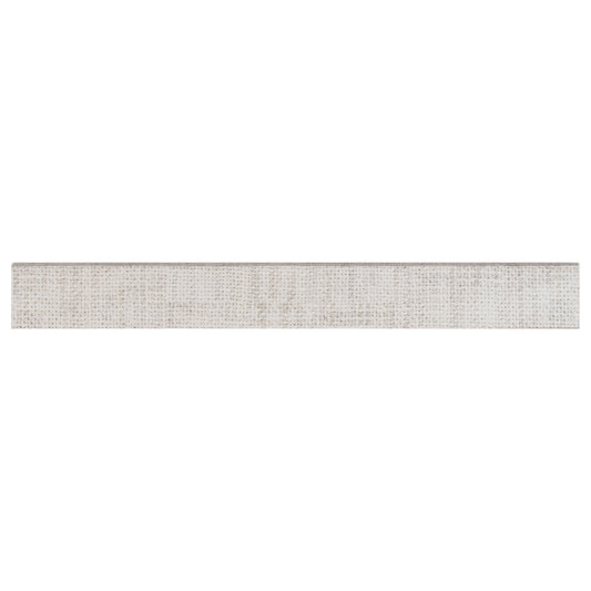 TEKTILE CROSSHATCH IVORY 3X24 BULLNOSE