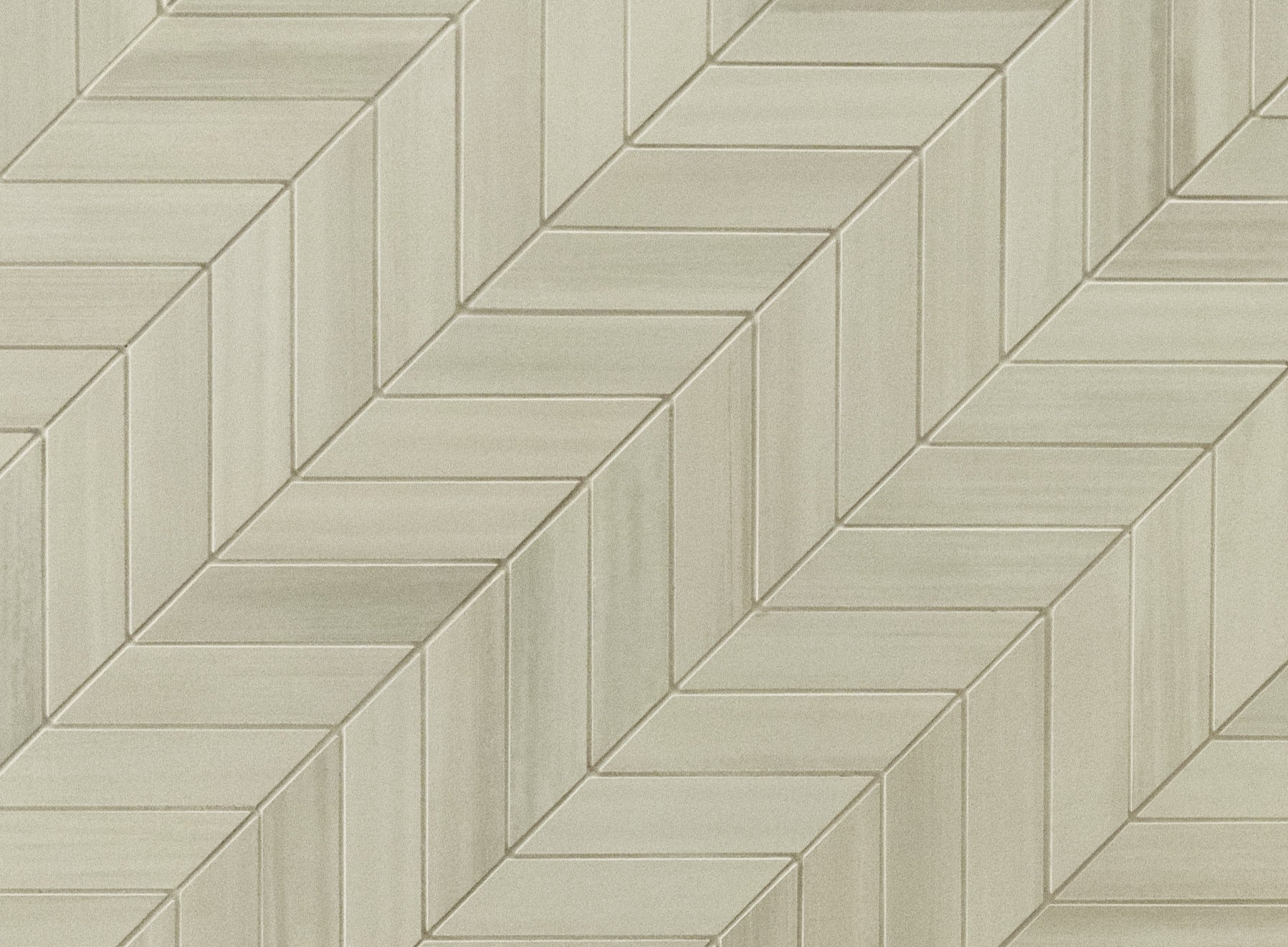 WATERCOLOR BIANCO CHEVRON 12X15 MOSAIC