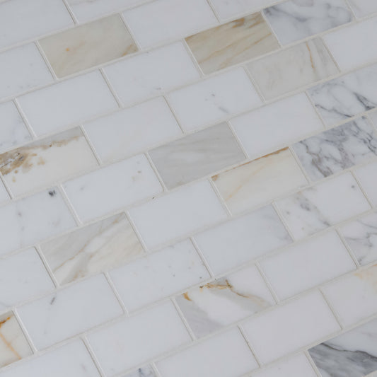 CALACATTA GOLD 2X4 MOSAIC