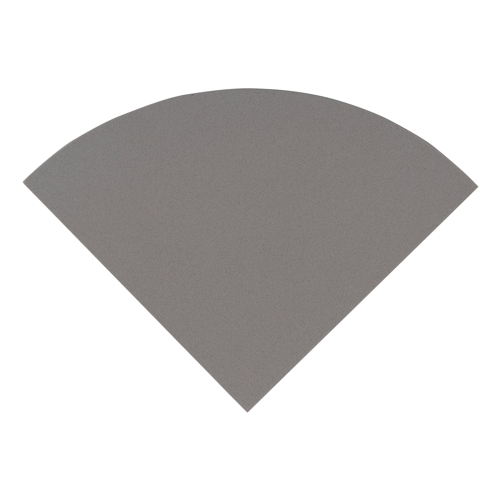 ENGINEERED GRAY RADIUS CORNER SHELF