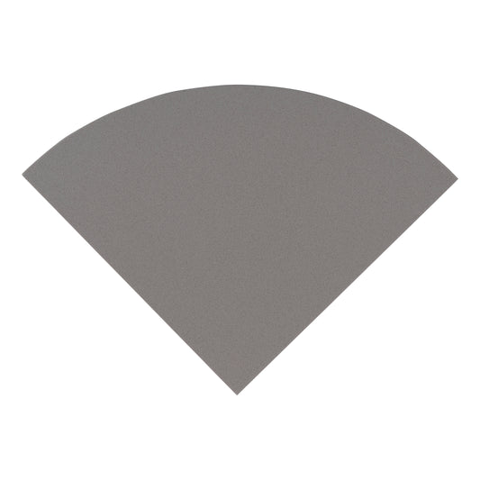 ENGINEERED GRAY RADIUS CORNER SHELF