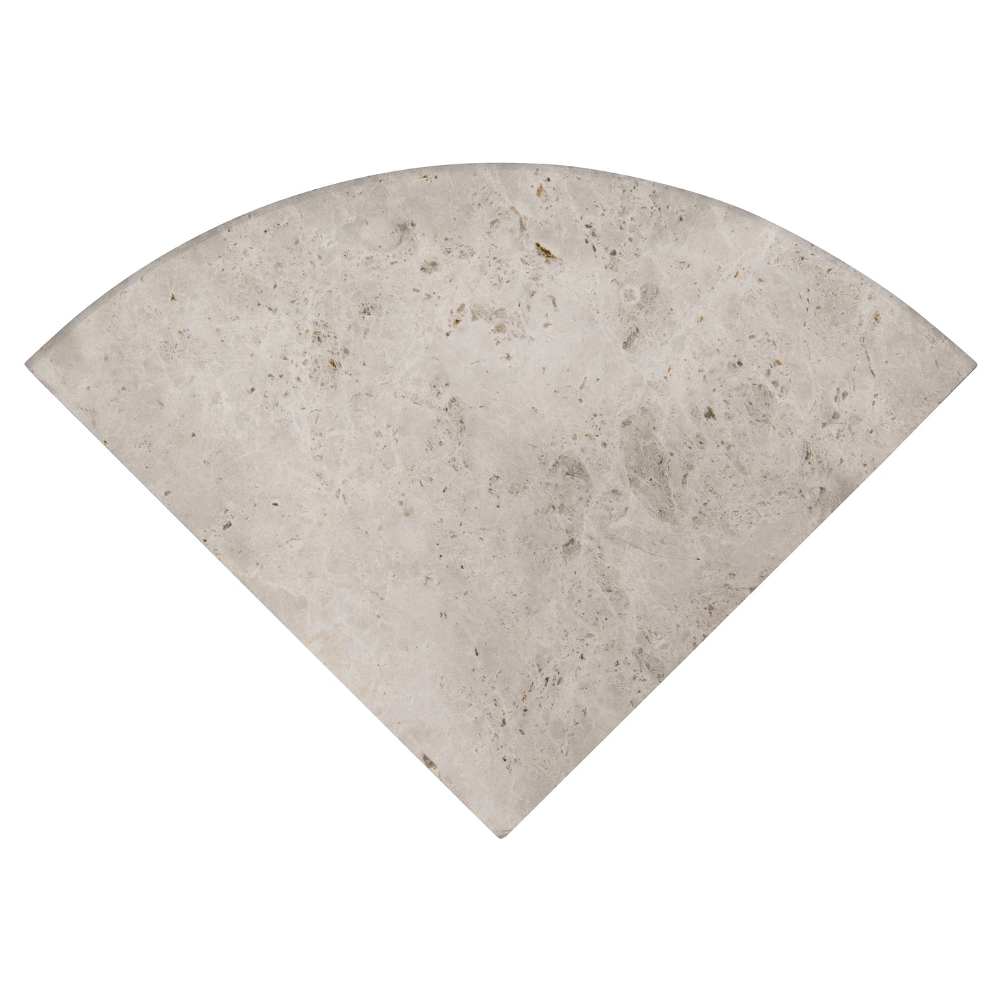 TUNDRA GRAY 9"RADIUS CORNER SHELF