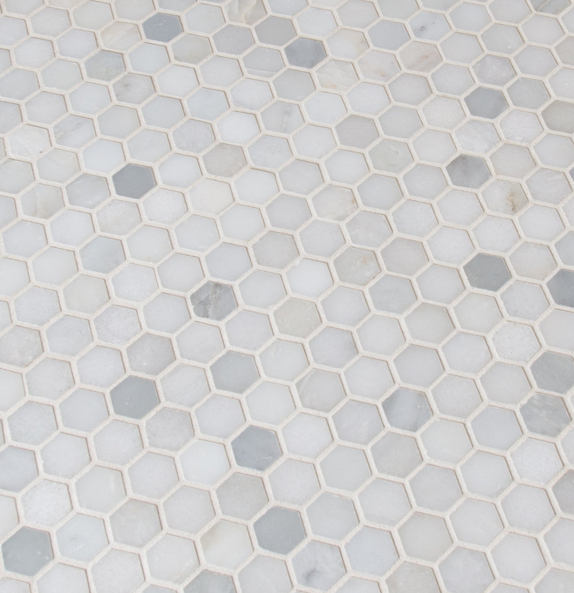 GREECIAN WHITE 1 HEXAGON MOSAIC