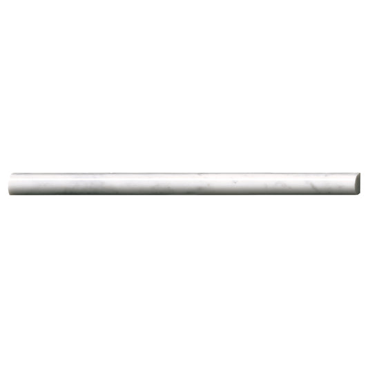 CARRARA WHITE PENCIL MOLDING