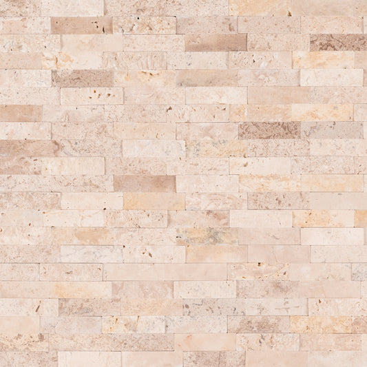 ROMAN BEIGE SPLITFACE PEEL AND STICK