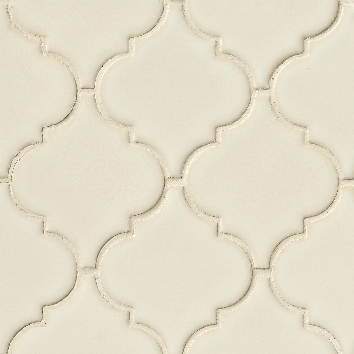 ANTIQUE WHITE ARABESQUE