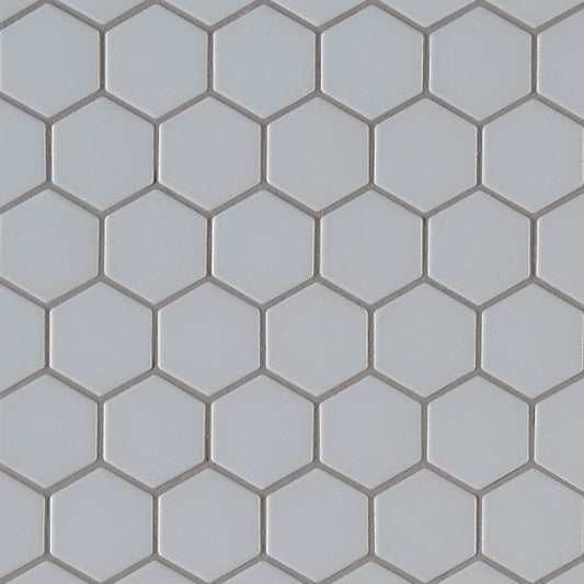 GRAY MATTE 2" HEX 6MM