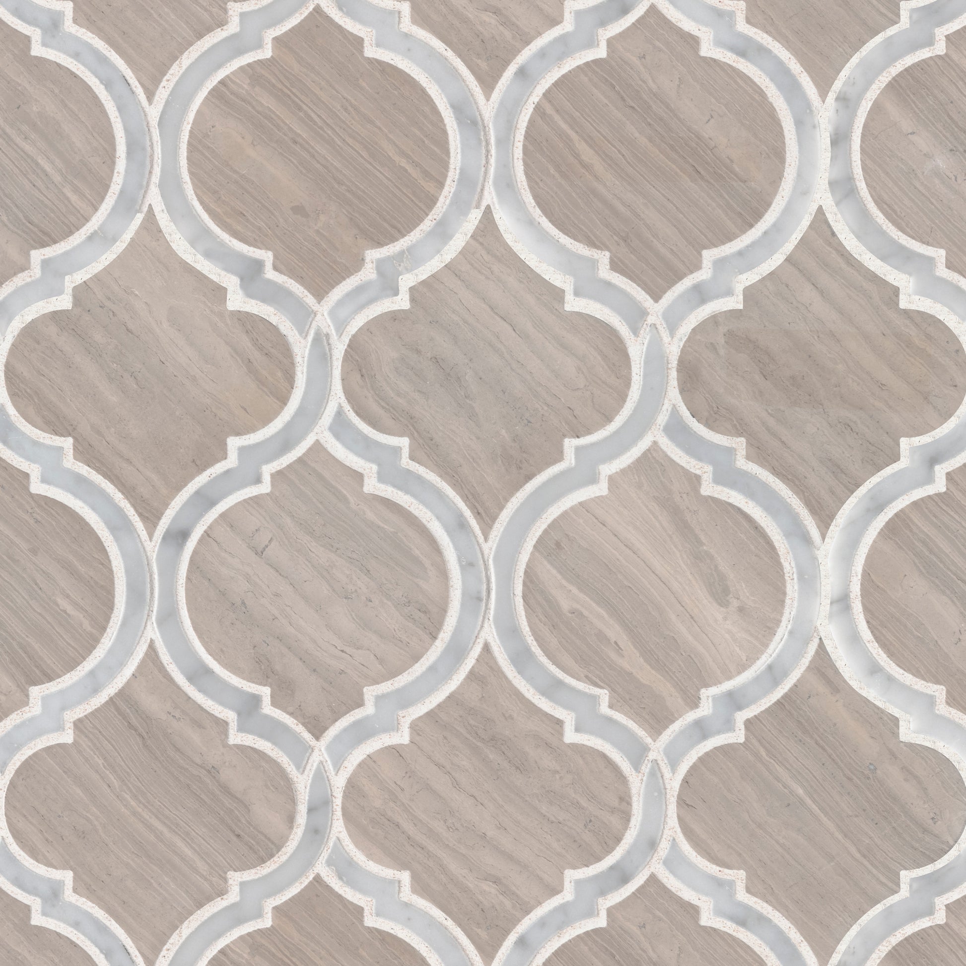 WHITE QUARRY SAVONA MOSAIC