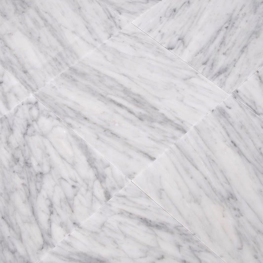 CARRARA WHITE (C) 18X18