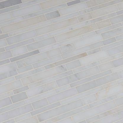 GREECIAN WHITE INTERLOCKING MOSAIC